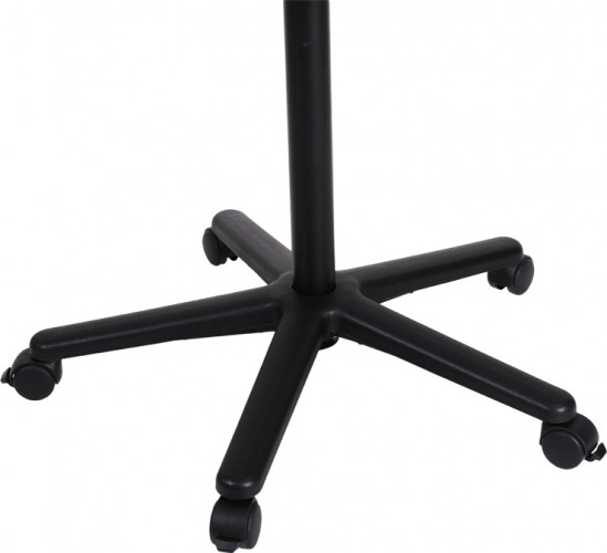 Флипчарт Deli EV130 лак 75x106.7см на роликах белый/черный