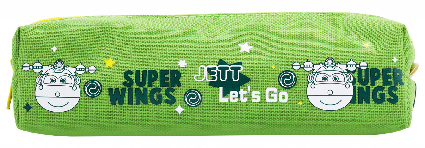 Пенал Deli SuperWings EH922 ассорти 1отд. 190х55х50 текстиль