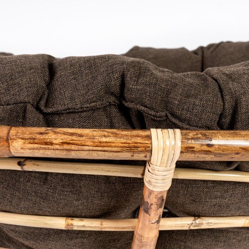 23/01 Матрац для кресла "Папасан", ткань, коричневый, 3М7-147