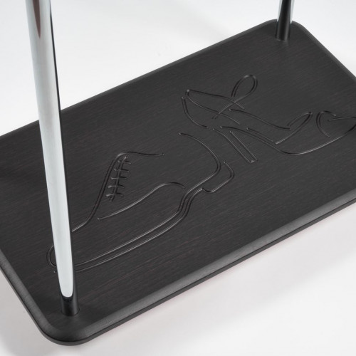 Вешалка гардеробная MAPLE, МДФ/металл, 72*40*158 см, Венге