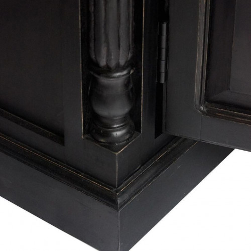 Комод Secret de Maison BLACK LABEL (mod. WA-0024), дерево акация, манго, мдф, 185x49x92 см, черный/натуральный