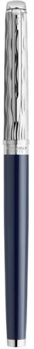 Ручка перьев. Waterman Hemisphere L`Essence du Bleu (CW2166467) LaqBlue CT F сталь нержавеющая подар.кор.