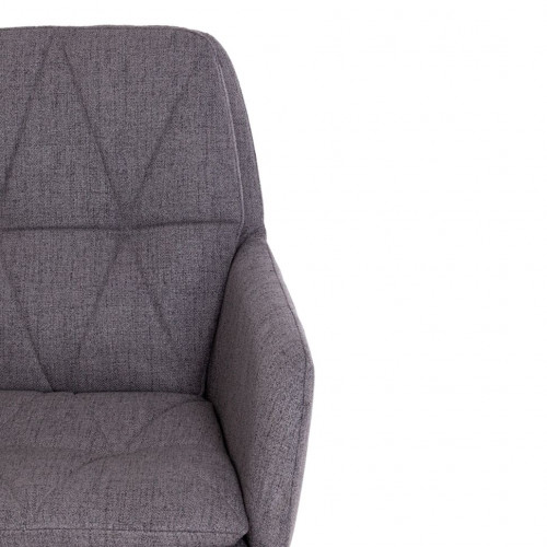 Кресло GARDA, ткань, серый, фостер 19