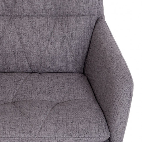 Кресло GARDA, ткань, серый, фостер 19