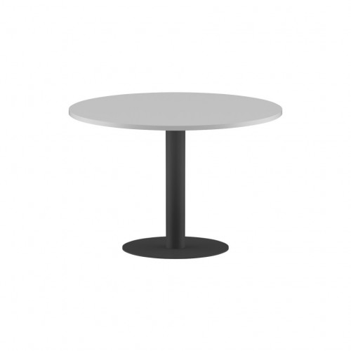 Конференц стол ПРГ-100 Белый/Антрацит D1000х750 IMAGO