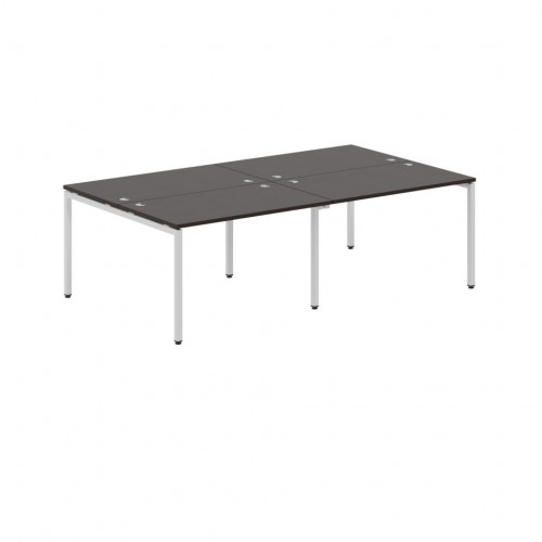 Стол 4-х местный XWST 2414 Легно темный/Алюминий 2406х1406х750 XTEN-S
