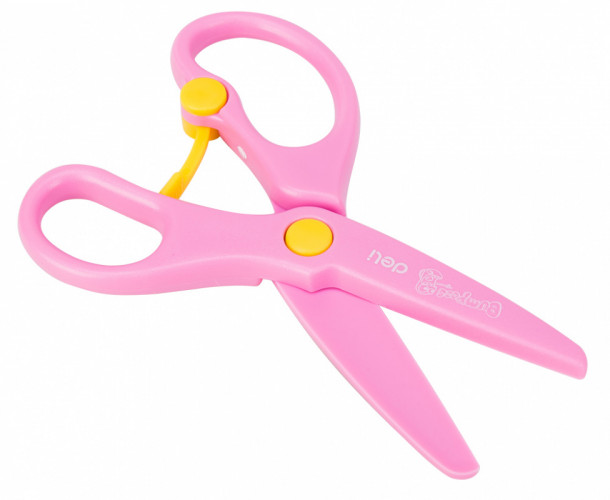 Ножницы Deli ED60402 Bumpees детские 130мм пластик ассорти