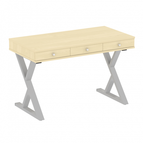 Home Office Стол письменный VR.SP-1-118.M Клён/Серый металл 1180*600*750