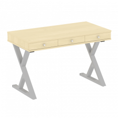 Home Office Стол письменный VR.SP-1-118.M Клён/Серый металл 1180*600*750