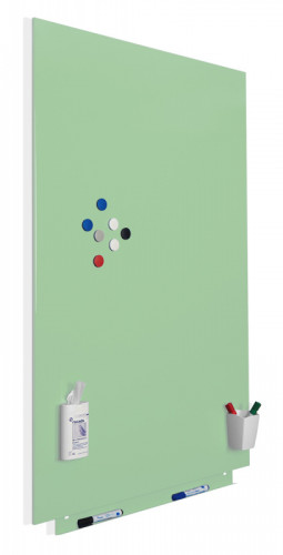 Доска магнитно-маркерная Rocada SkinColour 6419R-6019 лак мятный 55x75см