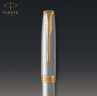 Ручка роллер Parker Sonnet Core T527 (CW1931506) Stainless Steel GT M черн. черн. подар.кор.