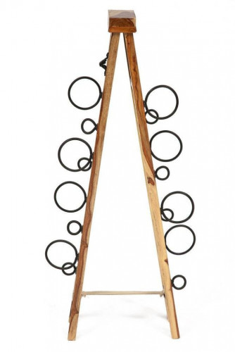 Винная этажерка Бомбей - 7167  , палисандр, 117*15*34, натуральный (natural)