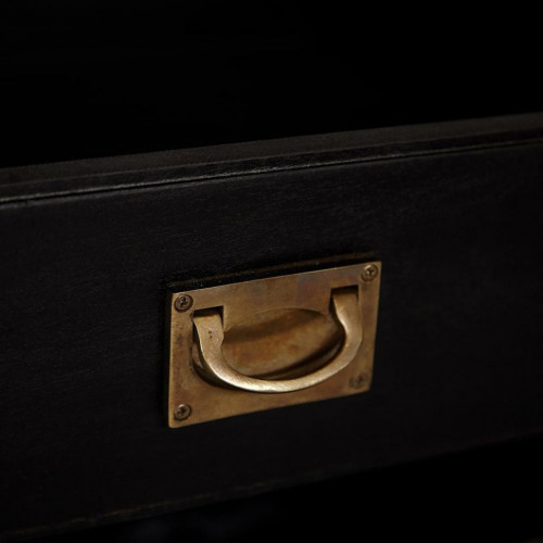 Комод Secret de Maison BLACK LABEL (mod. WA-0028), дерево акация, манго, мдф, 163х47х93см, черный/натуральный