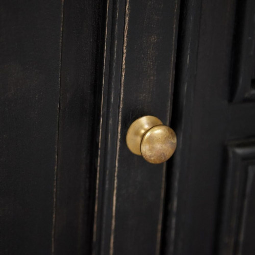 Комод Secret de Maison BLACK LABEL (mod. WA-0028), дерево акация, манго, мдф, 163х47х93см, черный/натуральный