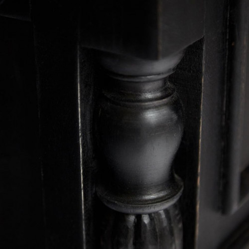 Комод Secret de Maison BLACK LABEL (mod. WA-0028), дерево акация, манго, мдф, 163х47х93см, черный/натуральный