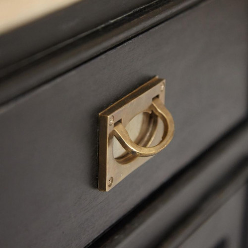 Комод Secret de Maison BLACK LABEL (mod. WA-0028), дерево акация, манго, мдф, 163х47х93см, черный/натуральный