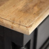 Комод Secret de Maison BLACK LABEL (mod. WA-0028), дерево акация, манго, мдф, 163х47х93см, черный/натуральный