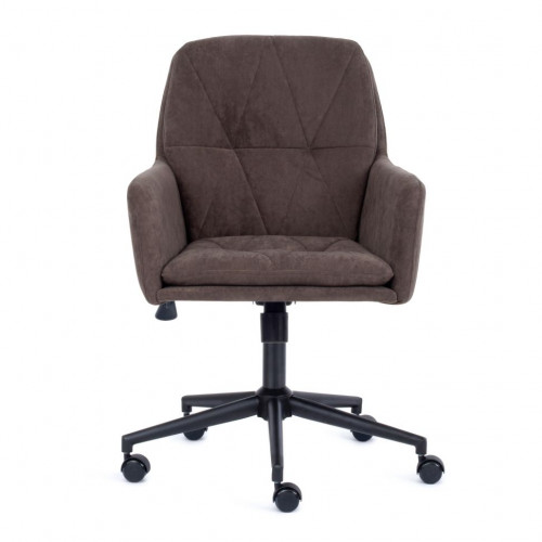 Кресло GARDA, флок , коричневый, 6