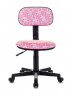 Кресло детское Бюрократ CH-201NX розовый сердца Hearts-Pk крестов. пластик