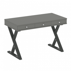 Home Office Стол письменный VR.SP-1-118.M Металлик/Антрацит металл 1180*600*750