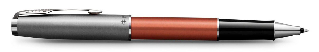 Ручка роллер Parker Sonnet Essentials SB T545 (CW2169230) LaqOrange CT F черн. черн. подар.кор.