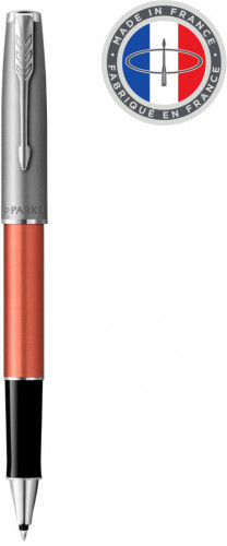 Ручка роллер Parker Sonnet Essentials SB T545 (CW2169230) LaqOrange CT F черн. черн. подар.кор.