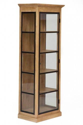 Витрина Secret De Maison ACADEMY, дерево манго, 190х68х45см, Natural (натуральный)