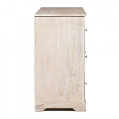 Комод Secret de Maison Caraibo (mod. SHE2162), дерево манго, 129х48х90см, натуральный/white wash