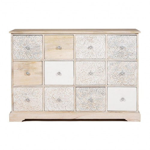 Комод Secret de Maison Caraibo (mod. SHE2162), дерево манго, 129х48х90см, натуральный/white wash