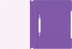 Папка-скоросшиватель Бюрократ -PS20VIO A4 прозрач.верх.лист пластик фиолетовый 0.12/0.16