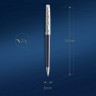 Ручка шариков. Waterman Hemisphere L`Essence du Bleu (CW2166470) LaqBlue CT M син. черн. подар.кор.