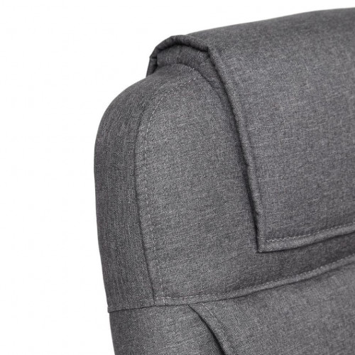 Кресло BERGAMO (хром), ткань, темно-серый, F68