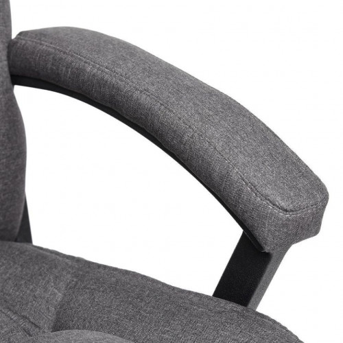 Кресло BERGAMO (хром), ткань, темно-серый, F68