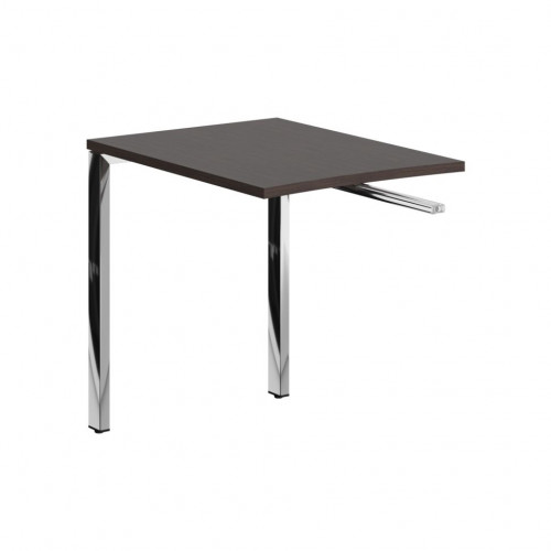 Брифинг приставка XGR 869.1 Легно темный/Нержавеющая сталь 800х600х750 XTEN GLOSS