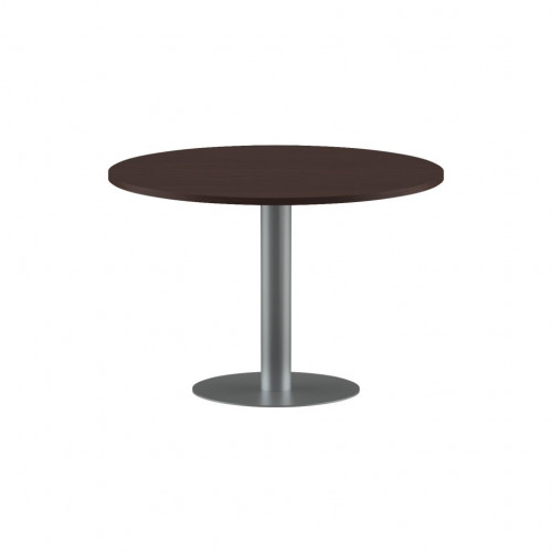 Конференц стол ПРГ-100 Венге Магия/Алюминий D1000х750