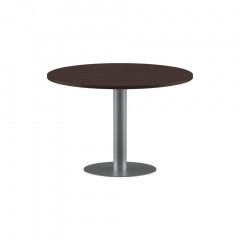 Конференц стол ПРГ-100 Венге Магия/Алюминий D1000х750