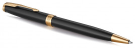 Ручка шариков. Parker Sonnet Core K530 (CW1931497) LaqBlack GT M черн. черн. подар.кор.