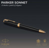 Ручка шариков. Parker Sonnet Core K530 (CW1931497) LaqBlack GT M черн. черн. подар.кор.