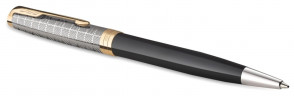 Ручка шариков. Parker Sonnet Premium K537 (CW2119787) Metal Black GT M черн. черн. подар.кор.