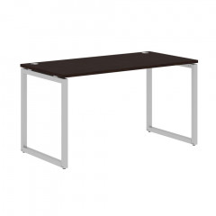 Стол прямой XQST 147 Легно темный/Алюминий 1400х700х750