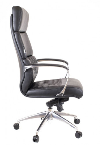 Кресло Everprof President Кожа Черный