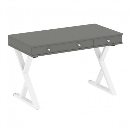 Home Office Стол письменный VR.SP-1-118.M Металлик/Белый металл 1180*600*750