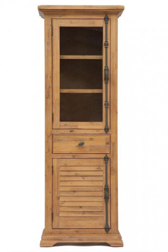 Витрина Secret De Maison AVIGNON ( mod. PRO-L03 ), дерево акация, 195х70х45см, Натуральный (Brushed Ash color)