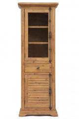 Витрина Secret De Maison AVIGNON ( mod. PRO-L03 ), дерево акация, 195х70х45см, Натуральный (Brushed Ash color)