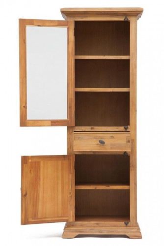 Витрина Secret De Maison AVIGNON ( mod. PRO-L03 ), дерево акация, 195х70х45см, Натуральный (Brushed Ash color)