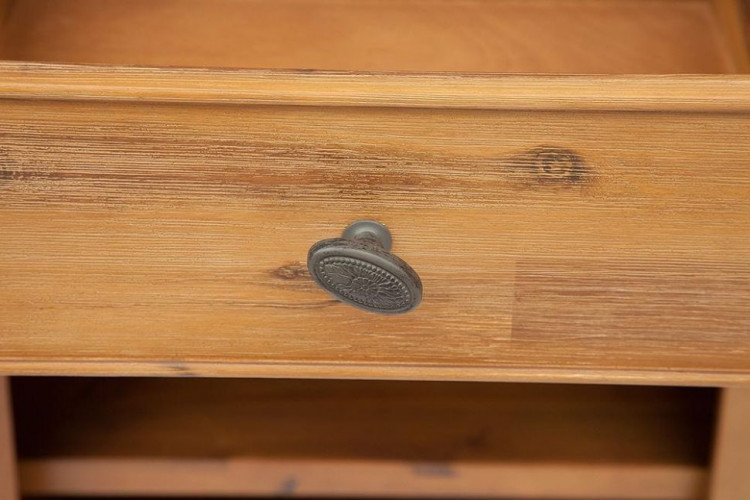 Витрина Secret De Maison AVIGNON ( mod. PRO-L03 ), дерево акация, 195х70х45см, Натуральный (Brushed Ash color)