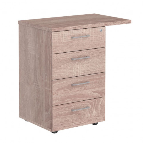 Тумба приставная XLC-4D.2 Дуб Сонома 700х450х750 XTEN