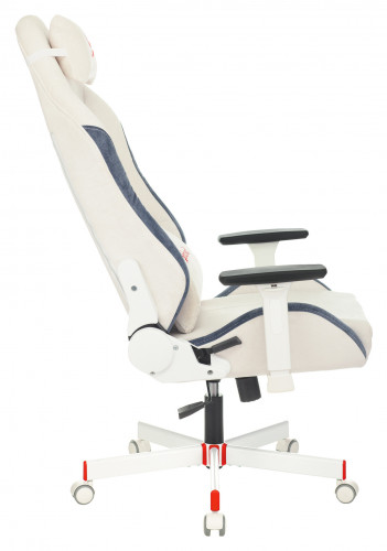 Кресло игровое A4Tech Bloody GC-330 белый крестов. металл