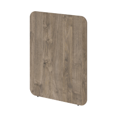 Bell Перегородка боковая глухая левая KCB.B (L) Тиквуд тёмный 900*18*1200