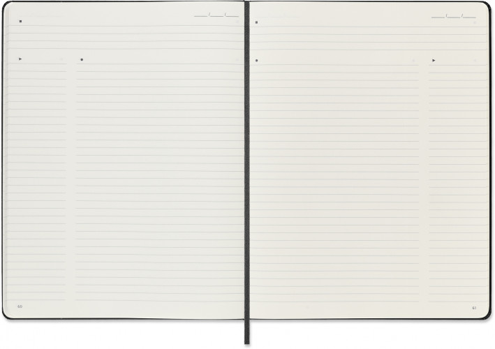 Блокнот Moleskine PROFESSIONAL PROPFNTB4HBK XLarge 190х250мм 192стр. твердая обложка черный